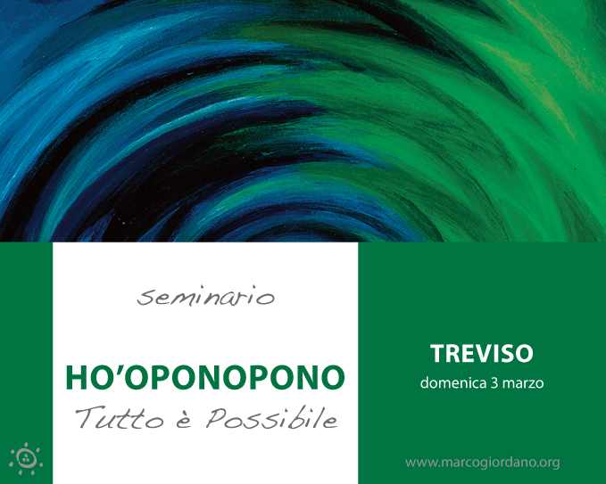 <b>HO'OPONOPONO SEMINARIO</b> domenica 3 marzo <b>TREVISO