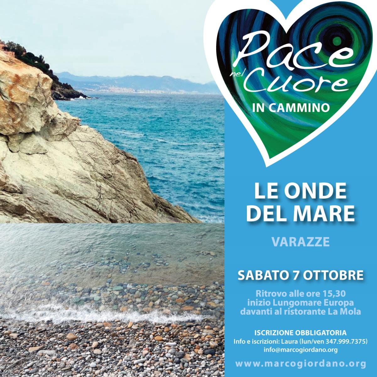 <b>LE ONDE DEL MARE</b> sabato 7 ottobre <b>Varazze (Savona)