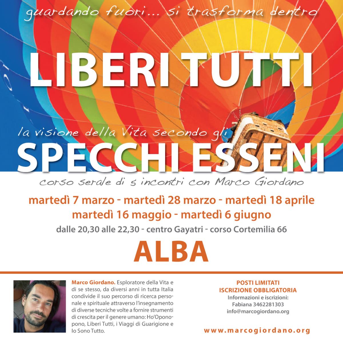 <b>LIBERI TUTTI </b>corso serale <b>ALBA (Cuneo)