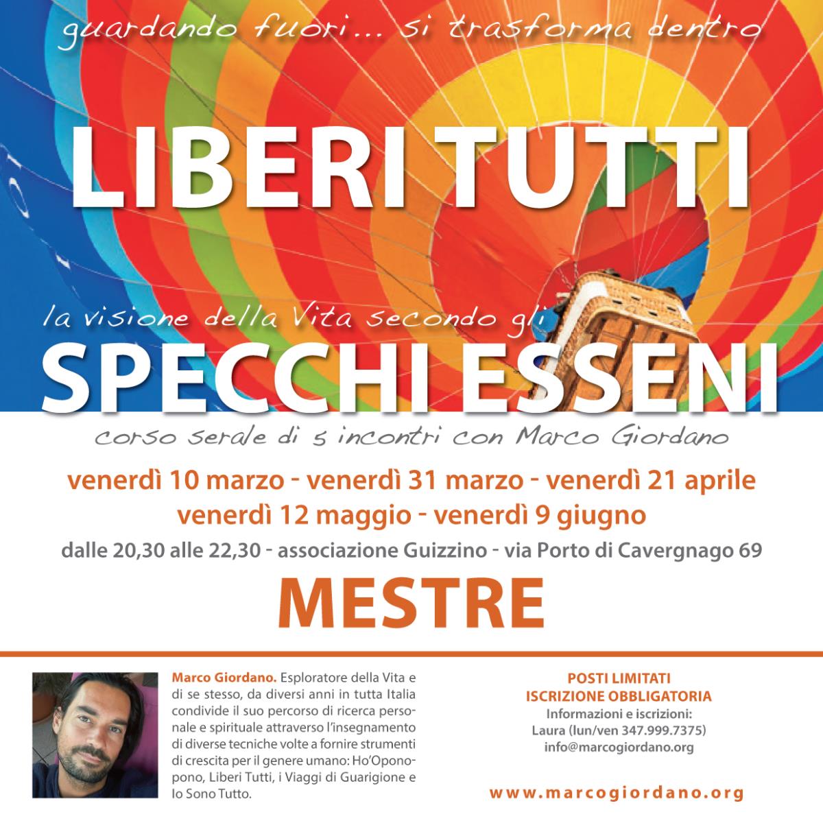 <b>LIBERI TUTTI </b>corso serale <b>MESTRE (Venezia)