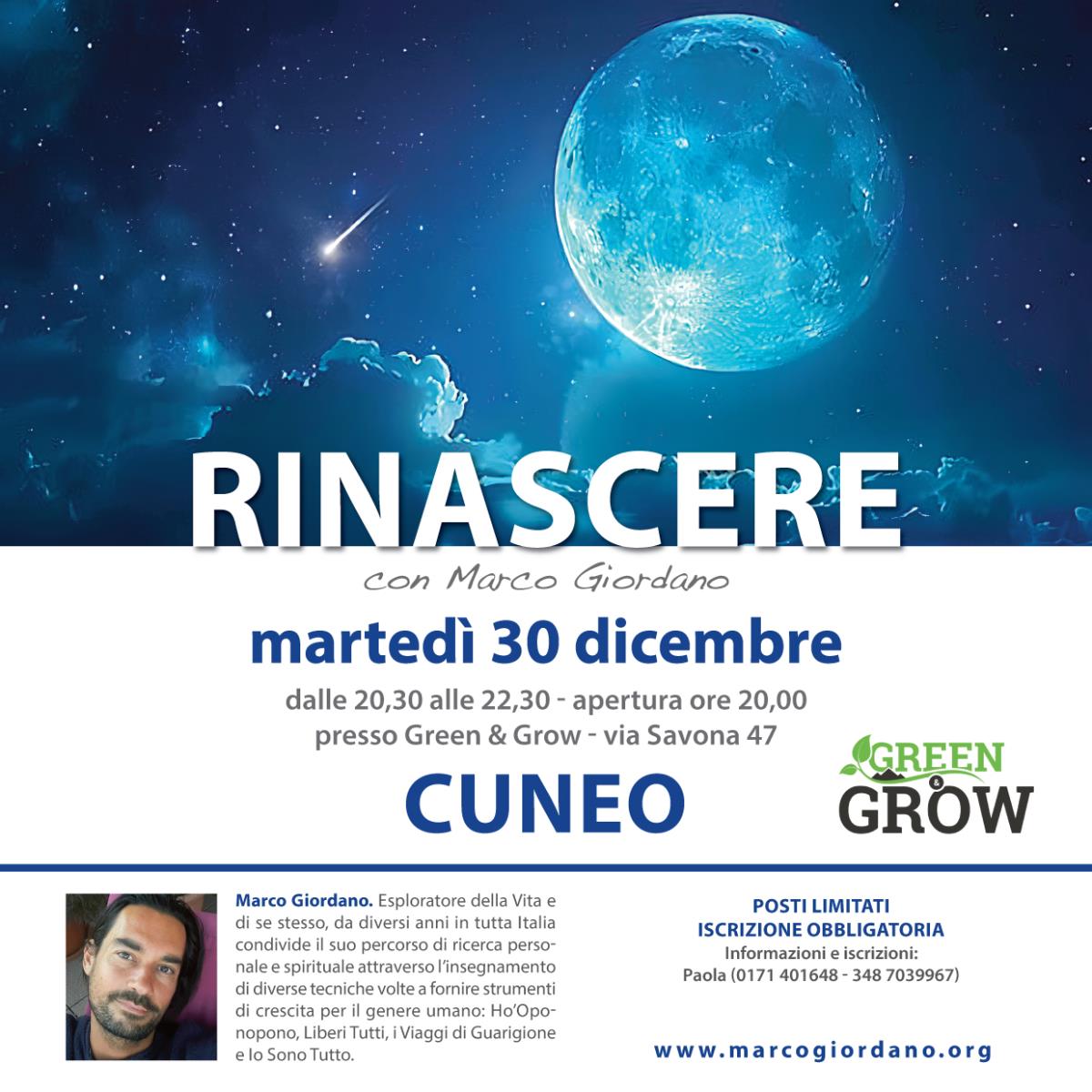 <b>RINASCERE - IL VIAGGIO DI NATALE</b> marted 30 dicembre <b>CUNEO