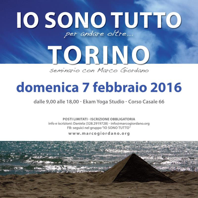 IO SONO TUTTO a Torino