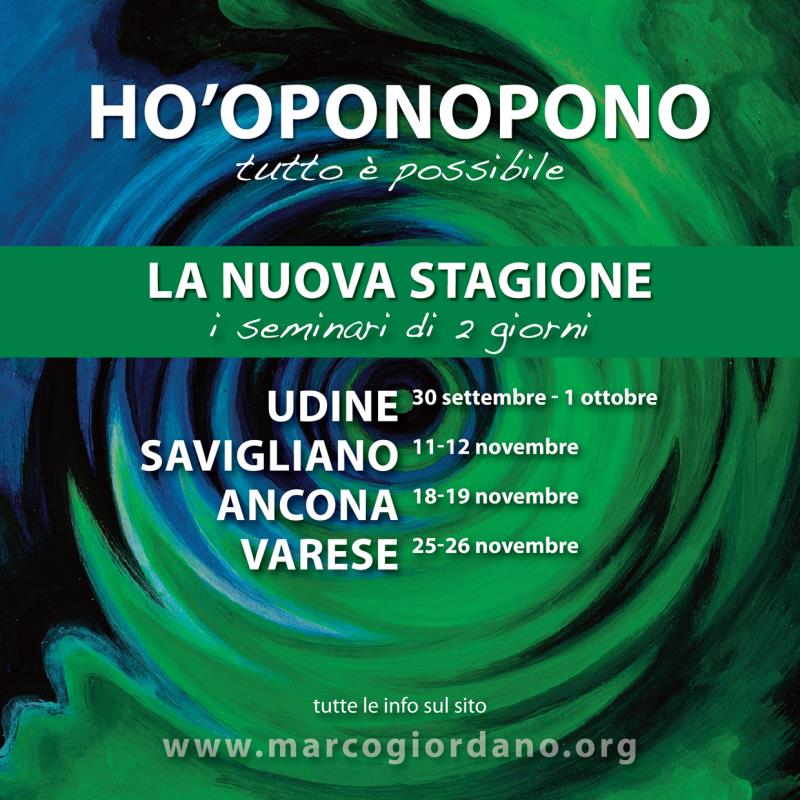Sono aperte le iscrizioni per i seminari di 2 giorni