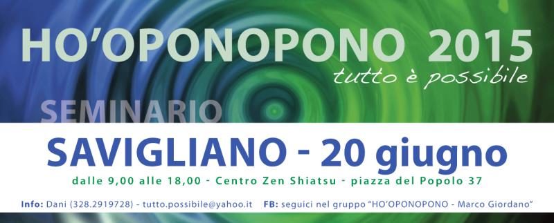 Ultimo seminario Ho'Oponopono della stagione!!