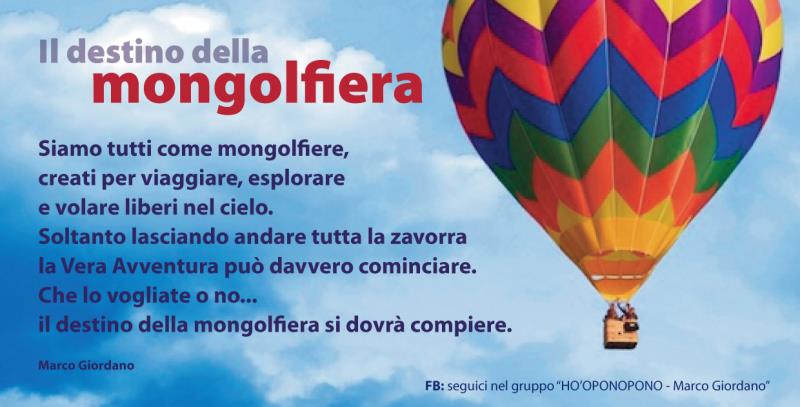 Il destino della mongolfiera